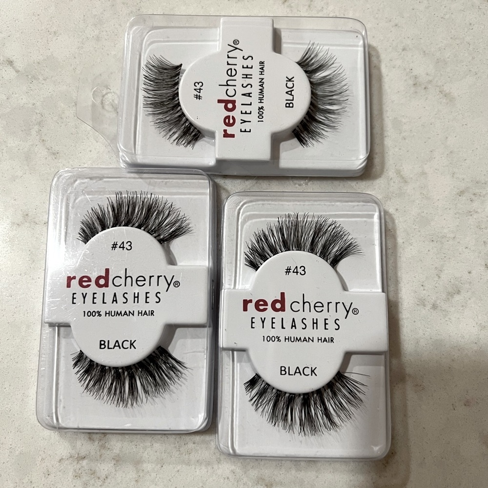Set of THREE Red Cherry pages #43